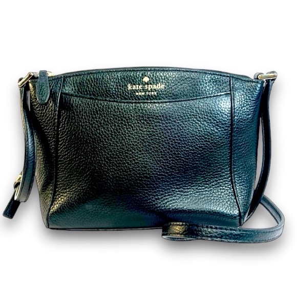 KATE SPADE Black Pebble Leather Crossbody or Shoulder Bag - Picture 12 of 12